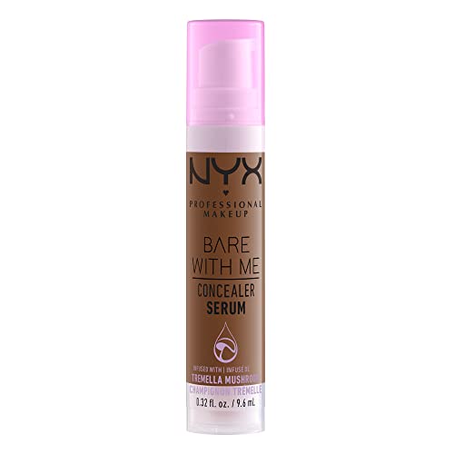 NYX PROFESSIONAL MAKEUP Bare With Me Concealer Serum, Up To 24Hr Hydration - Mocha