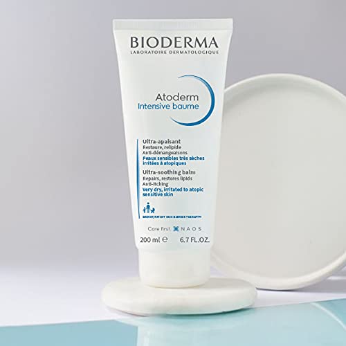 Bioderma - Atoderm - Intensive Balm - Face and Body Moisturizing Body Balm - Soothes Discomfort - Body Moisturizer for Very Dry Sensitive Skin