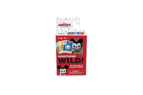 Something Wild! Disney Mickey and Friends - Mickey Mouse Card Game - Christmas Stocking Stuffer