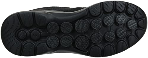 Skechers mens Gowalk 6 - Athletic Workout Walking Shoes With Air Cooled Foam Sneaker, Black 2, 9.5 US