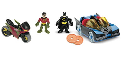 Fisher-Price Imaginext DC Super Friends Batmobile and Cycle