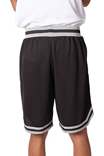 Ultra Game NBA San Antonio Spurs Mens Woven Basketball Shorts, Team Color, XX-Large