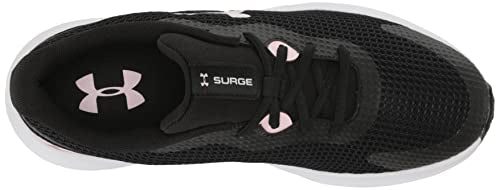 Under Armour Women's Surge 3 --Running Shoe, (007) Black/Prime Pink/Prime Pink, 6