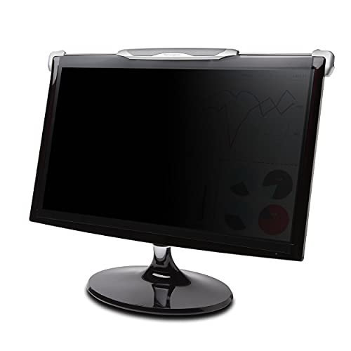 Kensington FS220 Snap2 Privacy Screen for 20-Inch to 22-Inch Widescreen 16:10 Monitors (K55779WW), Black
