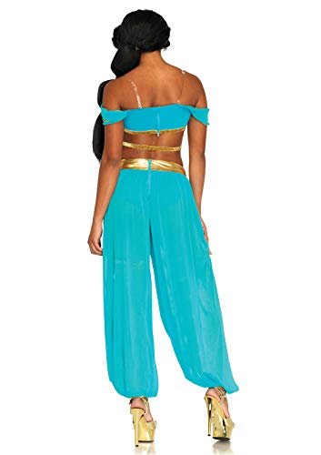 Leg Avenue Oasis Princess Costume - Medium - Blue (4-Piece)
