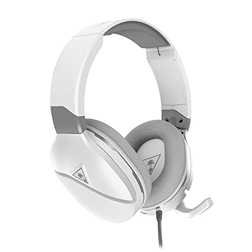 Turtle Beach Recon 200 Gen 2 Powered Gaming Headset for Xbox Series X, Xbox Series S, and Xbox One, PlayStation 5, PS4, Nintendo Switch, Mobile, and PC with 3.5mm connection - White