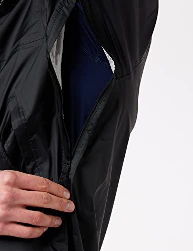 Helly Hansen Men's Loke Waterproof Windproof Breathable Rain Jacket, 990 Black, Large