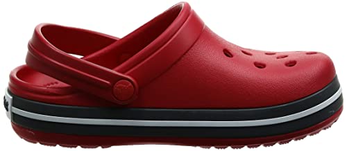 Crocs unisex adult Men's and Women's Crocband Clog, Pepper, 8 Women 6 Men US