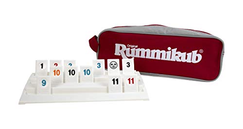 Rummikub - The Complete Original Game With Full-Size Racks and Tiles in a Durable Canvas Storage/Travel Case by Pressman - Amazon Exclusive