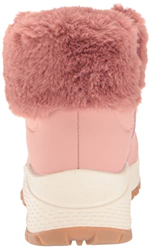 Skechers Women's Sneaker Fashion Boot, Rose, 6