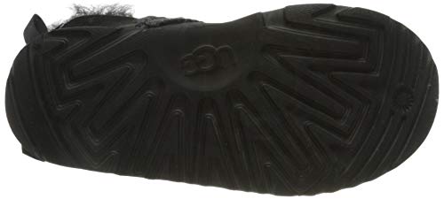UGG Kids' Mini Bailey Bow II Boot, Black, 9 M US Toddler