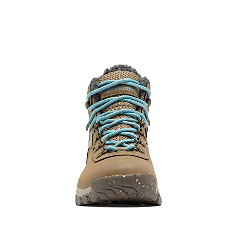 Columbia Women's Newton Ridge Plus Omni Heat, Wet Sand/Sea Wave, 9