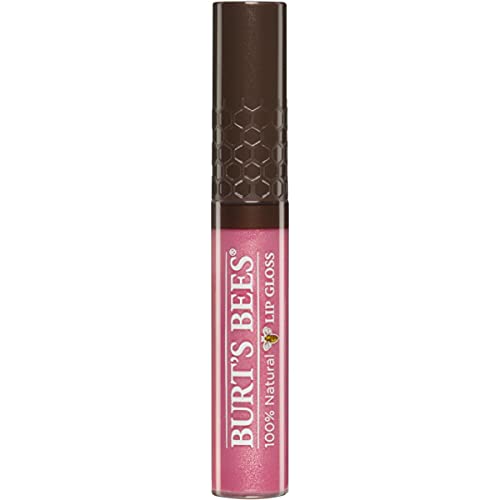 Burt's Bees 100% Natural Moisturizing Lip Gloss, Rosy Dawn - 1 Tube