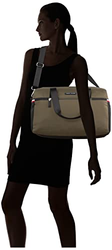 Tommy Hilfiger Men's Alexander Duffle Bag Handbag, Army Green/Black, One Size