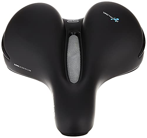 Selle Royal Respiro Women's Moderate Cool Xsenium Bicycle Saddle, Black , Medium