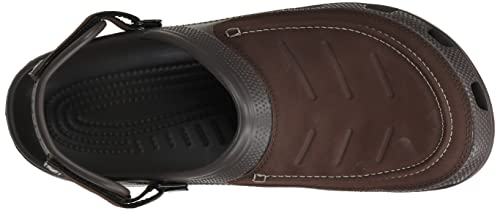 Crocs Men's Yukon Vista II Clogs, Espresso, 10 Men