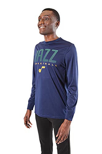 Ultra Game -NBA Men's Active Long Sleeve Pullover T-Shirt X-Large