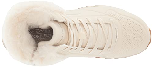 Skechers Women's Sneaker Fashion Boot, Natural, 9