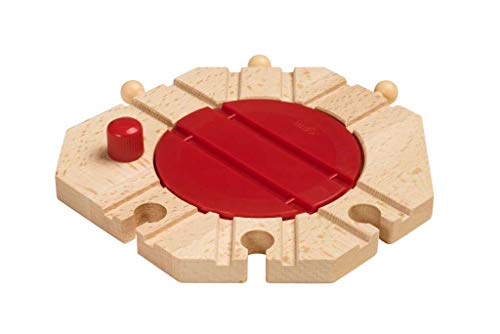 BRIO World - 33361 Mechanical Turntable | Train Toy Accessory for Kids Ages 3 and Up