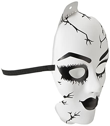 Leg Avenue Women's Doll Mask, White, One Size