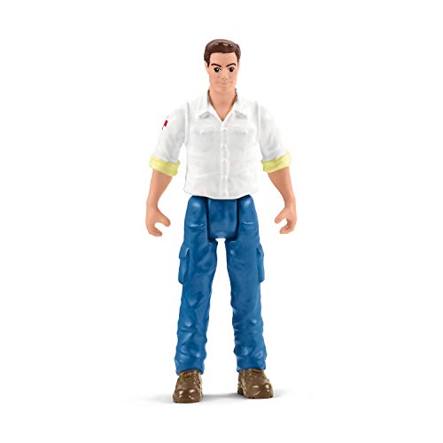 Schleich Vet Visit to the Farm Farm World 12-Piece Veterinarian and Truck Toy Set with Animal Toys for Kids Ages 3-8