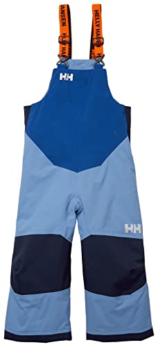 Helly-Hansen unisex child Helly Hansen Kids Rider 2 Insulated Waterproof Windproof Breathable Bib Ski Pants Overalls, 625 Blue Fog, 5T US