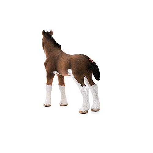 Schleich Farm World, Animal Figurine, Farm Toys for Boys and Girls 3-8 Years Old, Clydesdale Foal