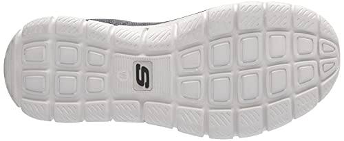 Skechers Men's Track Front Runner Lace-up Sneaker Oxford, Charcoal/Black, 8.5