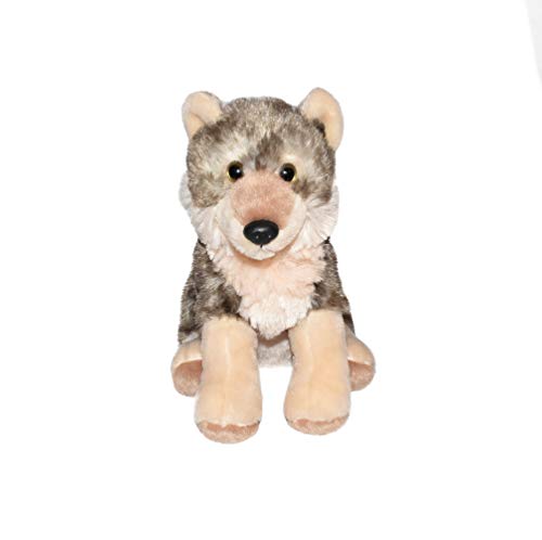 Wild Republic Wolf Plush, Stuffed Animal, Plush Toy, Gifts for Kids, Cuddlekins, 8 Inches