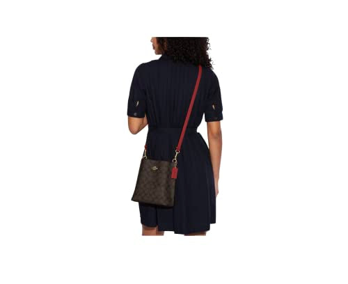 COACH Mollie Bucket Bag 22 (IM/Brown 1941 Red)