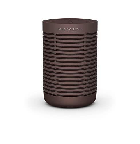 Bang and Olufsen Beosound Explore - Wireless Portable Outdoor Bluetooth speaker, IP 67 Dustproof and Waterproof, Chestnut