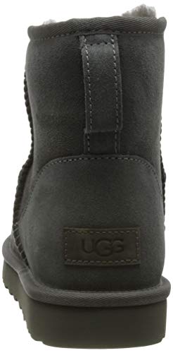 UGG Women's Classic Mini II Boot, Grey, 5