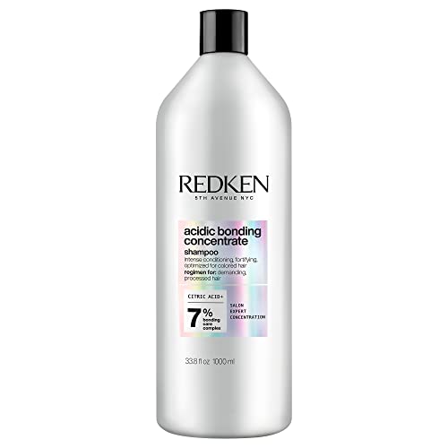 Redken Bonding Shampoo for Damaged Hair Repair | Acidic Bonding Concentrate | For All Hair Types
