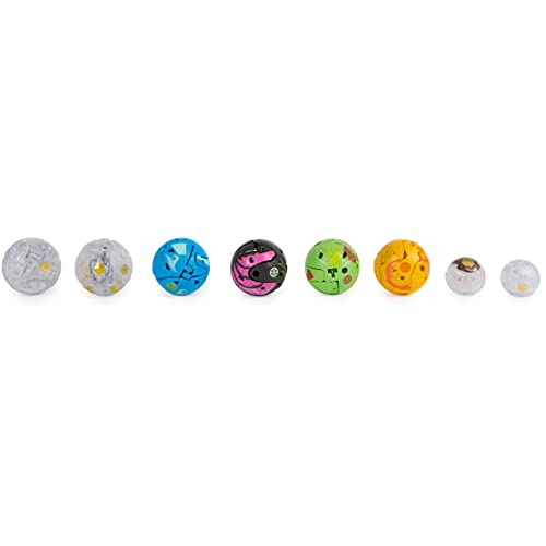 Bakugan Evolutions, Bakugan Genesis Collection Pack, 2 Light Up Bakugan Action Figures, 4 Exclusive Bakugan, 2 Nanogan, 8 Bakugan Cards and 4 BakuCores, Kids Toys for Boys Ages 6 and Up