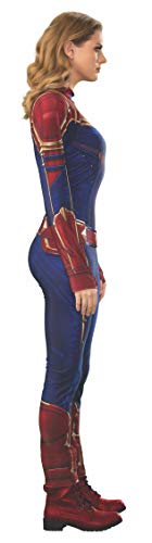 Rubie's Women's Captain Marvel Hero Suit Adult Sized Costumes, As Shown, X-Small US