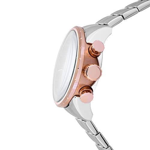 Invicta Men's 17203 AVIATOR Analog Display Japanese Quartz Silver Watch