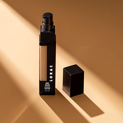 LORAC PRO Soft Focus Longwear Foundation, Light | Full Coverage | Lightweight | Water-Resistant | Oil-Free