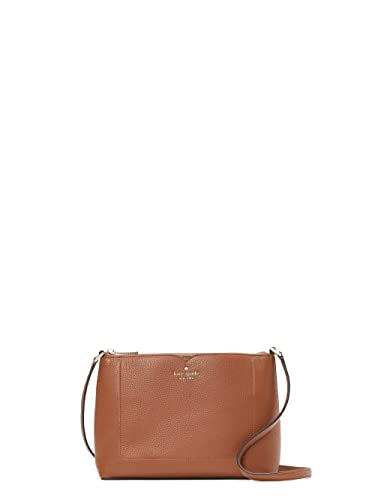 Kate Spade Harlow Pebbled Leather Crossbody Bag (Warm a gingerbread)