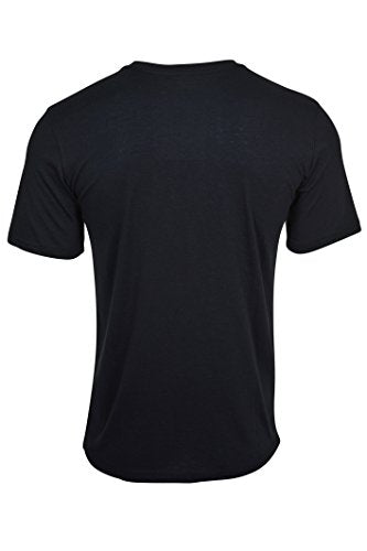 Ultra Game -NBA Miami Heat Mens Arched Plexi Short Sleeve Tee Shirt, Black, X-Large