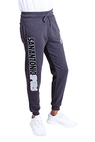 Ultra Game NBA Men's Soft Fleece Active Jogger Sweatpants