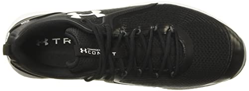 Under Armour Men's Charged Commit Tr 3, Black (001)/White, 12.5 M US