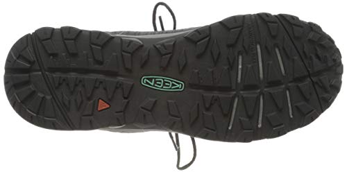 KEEN Women's Terradora 2 Waterproof Mid Height Hiking Boots, Magnet/Ocean Wave, 7