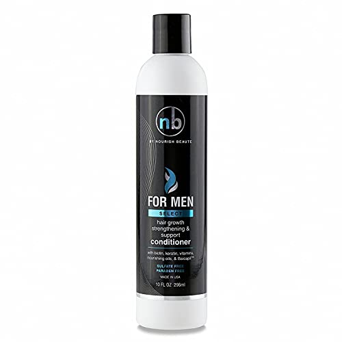 Nourish Beaute Hair Regrowth Conditioner for Men - Anti Hair Loss Conditioner - Vitamins Hair Growth Support Conditioner