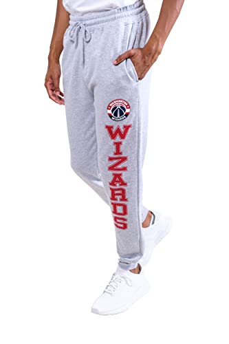 Ultra Game NBA Men's Soft Team Jogger Sweatpants