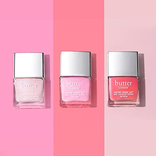 butter LONDON Patent Shine 10X Nail Lacquer, Gel-Like Finish, Chip-Resistant Formula, 10-Free Formula, Cruelty-Free, Polymer Technology, Fruit Machine