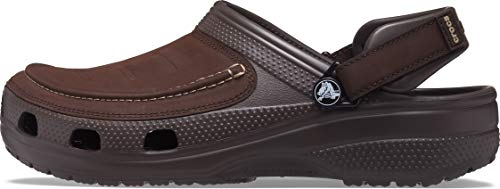 Crocs Men's Yukon Vista II Clogs, Espresso, 10 Men