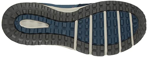 Skechers Men's Escape Plan Oxford, Navy/Orange, 12 M US