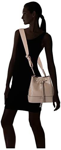 Calvin Klein Gabrianna Novelty Bucket Shoulder Bag, Goat Woven