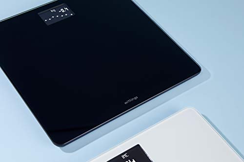 Withings Body - Digital Wi-Fi Smart Scale with Automatic Smartphone App Sync, BMI, Multi-User Friendly, with Pregnancy Tracker and Baby Mode