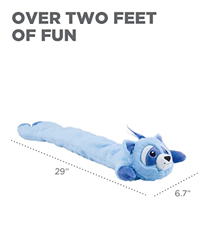 Charming Pet Longidudes Raccoon Plush and Squeaky Dog Tug Toy